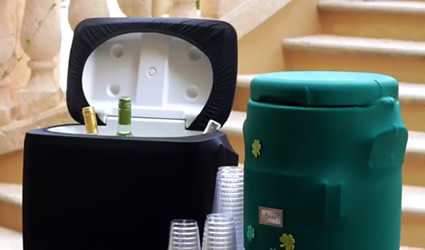 Ice Chest Cooler Covers Banquet